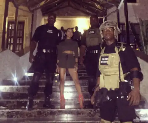 Chris Brown's Ex, Karrueche Tran Arrives Nigeria Last Night